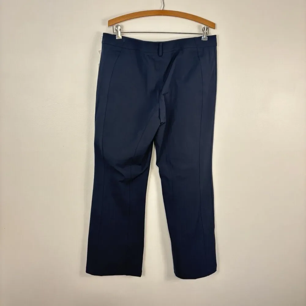 NWT Worth New York Womens Petite 14 Cotton Nylon Style 35Q24-14 Navy Blue Pants - Picture 7 of 8